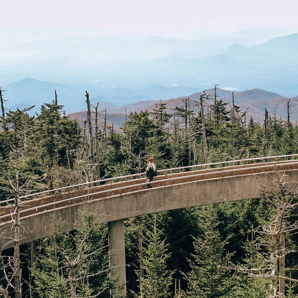 Clingmans Dome, Smoky Mountain National Park Clingmans Dome, things to do in Smoky Mountain National Park, things to do in the Smokies